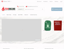 Tablet Screenshot of fireonline.com.au